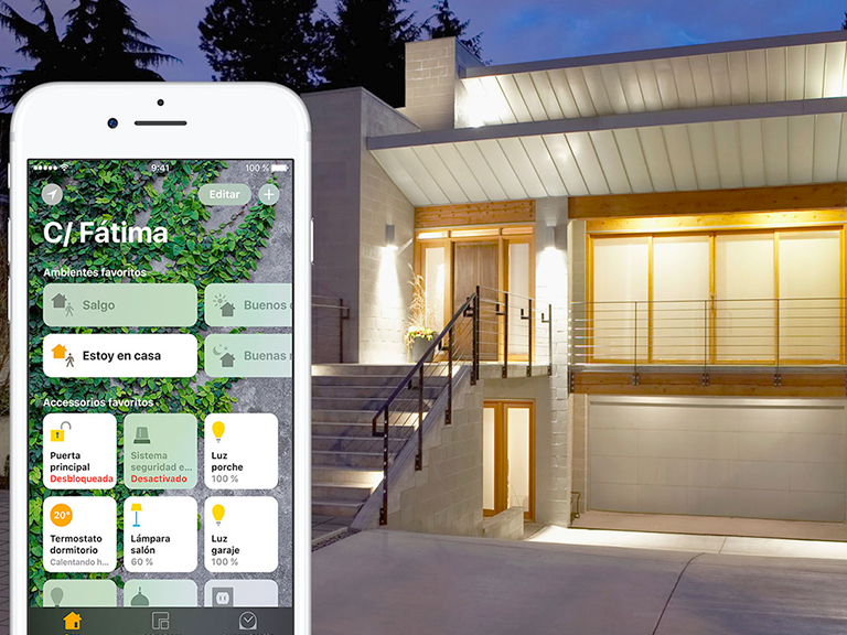 Iluminación de exteriores inteligente: cómo controlar las luces de tu casa  con el móvil - Fas Electricidad